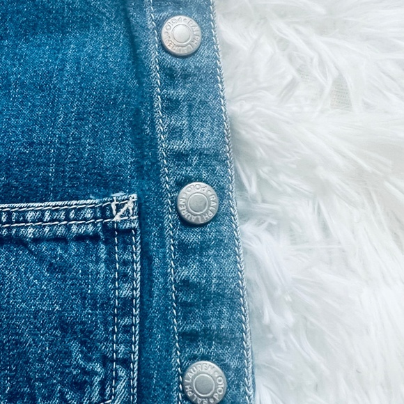 Girl's Ralph Lauren Blue Jean Dress - Picture 4 of 7